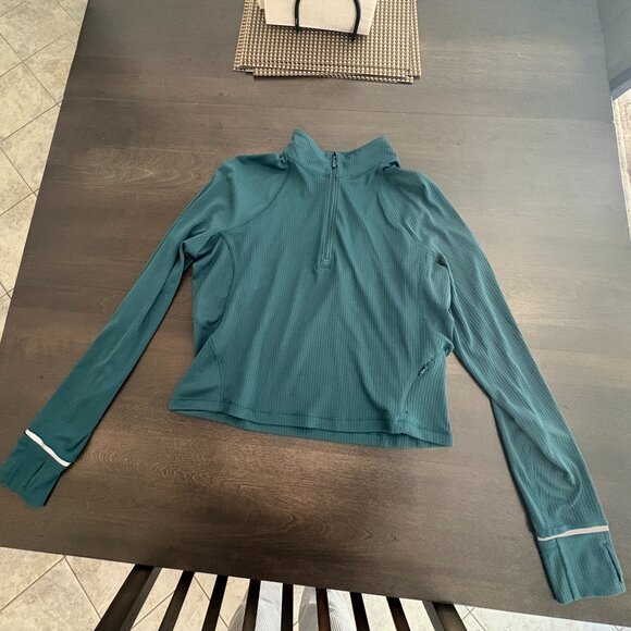 lululemon It's Rulu Ribbed Cropped Half Zip - Picture 5 of 15